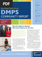 Download DMPS Community Report - DecemberJanuary by Des Moines Public Schools SN250321208 doc pdf