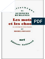 Michel Foucault - 1966 - Les Mots Et Les Choses