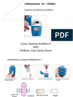 Espectrofotometria Uv Visible Fsicoquimica