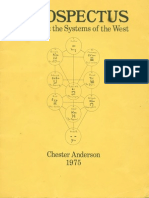 0 0 Anderson Chester PROSPECTUS I Ching and The Systems of The West