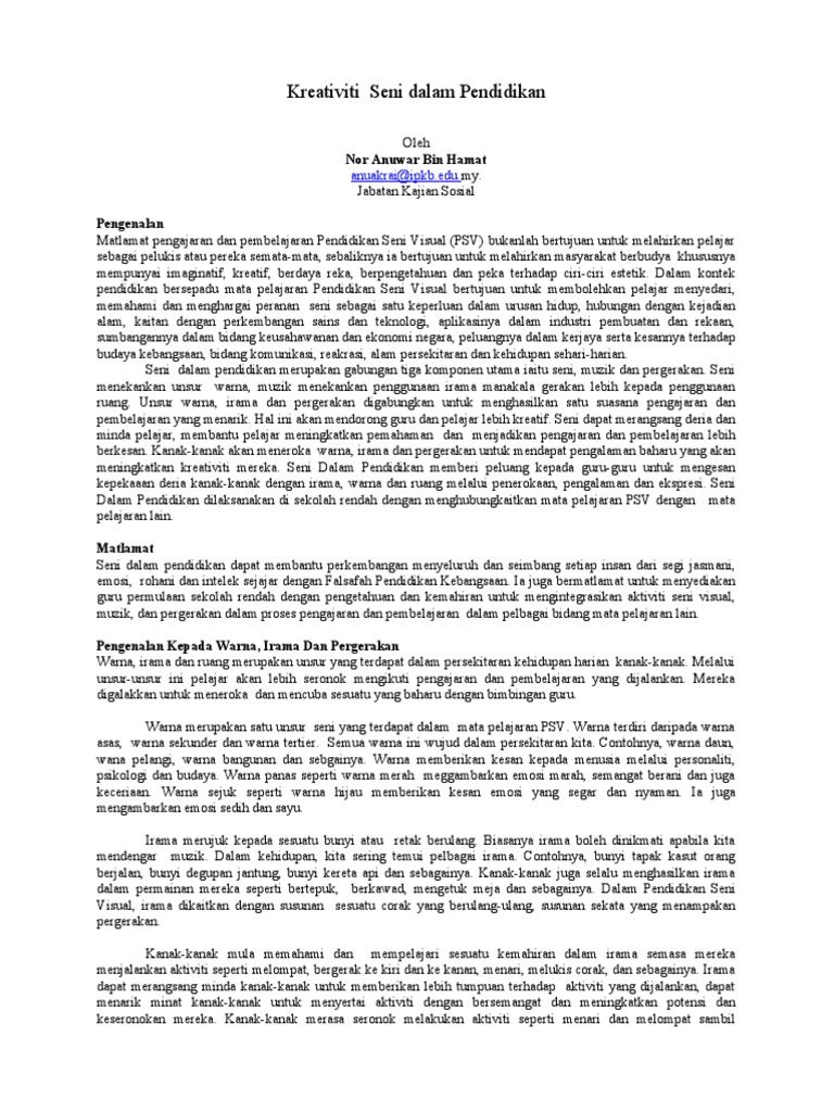 Kreativiti Gambar Edit Pdf