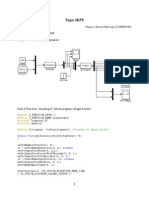 Tugas SKPE: Nama Davin Oktavian (1106068106) Membuat CMEX Untuk PMSM Diagram Simulink Yang Digunakan