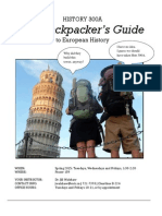 Backpacker's Guide To European History - Jan 2015 Syllabus