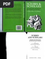 Leighton D. Reynolds, N. G. Wilson) Scribes and S | PDF
