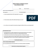 Independent Project Forms PDF