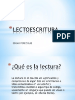 LECTOESCRITURA