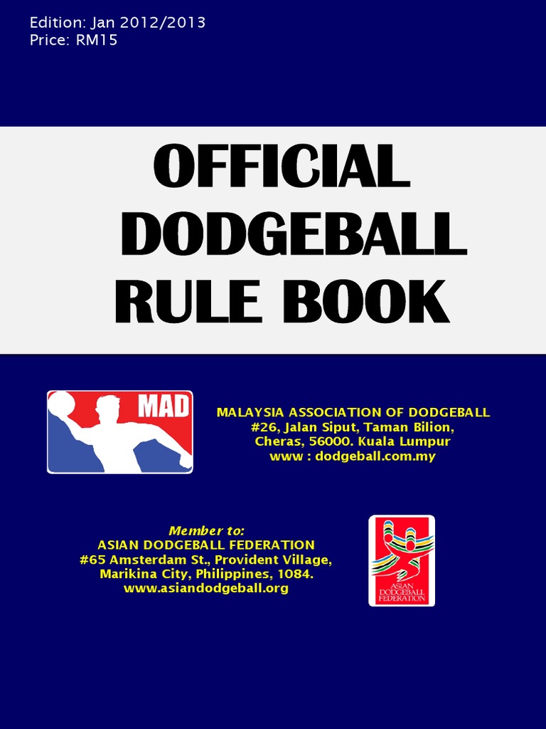 Official Dodgeball Rule Book
