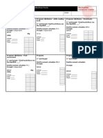 Student Teaching - Attributes Data Sheet