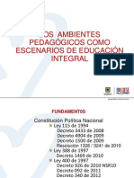 Ambientes pedagogicos