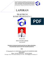Laporan Praktikum Komunikasi Data 1 - Reza Maliki Akbar - Teknik Otomasi Manufaktur Dan Mekatronika Politeknik Manufaktur Negeri Bandung