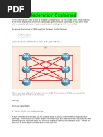 BGP Confederation Explained: IBGP Tutorial