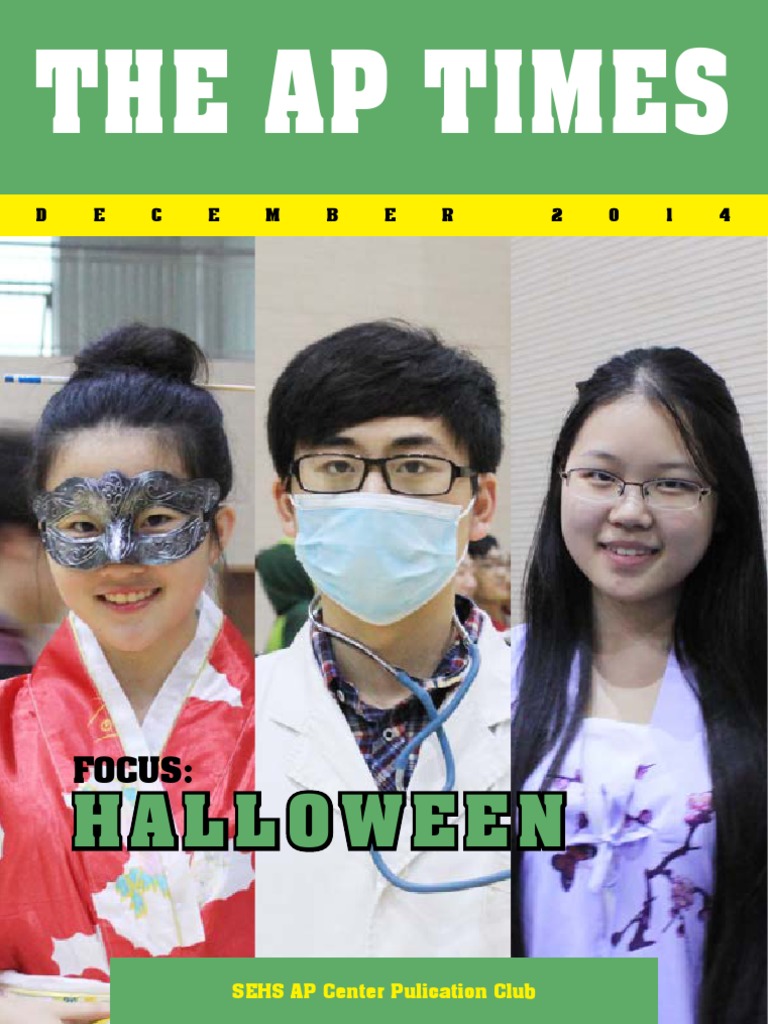 The Ap Times: Halloween | PDF | Macaron | Photograph