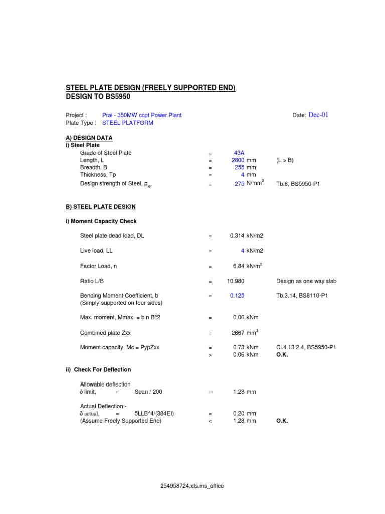 Chequred Plate Check | PDF | Technology & Engineering