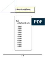 LG LCD Monitor Technical Training
