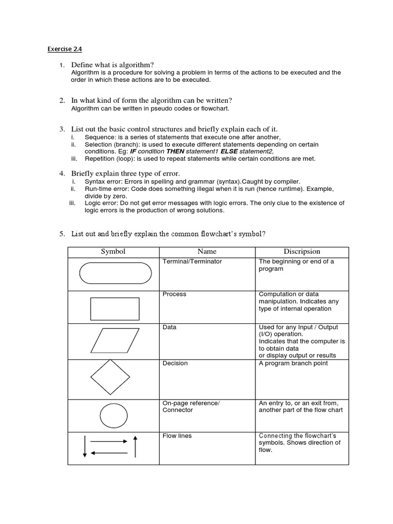 Computing Excercise 2 | PDF