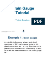 Strain Gauge Tutorial: Typical Questions