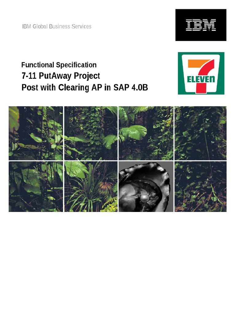7-11 AP Clearing Program Specification | PDF | Specification (Technical ...