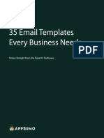 35 Email Templates Every Business Needs