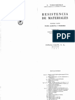 RESISTENCIA- Resistencia de Materiales - Timoshenko I