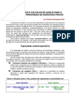 TESTE DE ESFORÇO E CÁLCULOS DE AUXILIO PARA O PLANEJAMENTO E PRESCRIÇÀO DE EXERCICIOS FÍSICOS.pdf