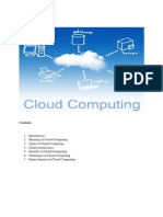 Cloud Computing - Challenges and Future