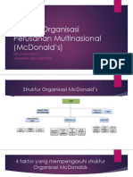 Struktur Organisasi Perusahan Multinasional