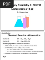 Introductory Chemistry B CH4751 Lecture Notes 11-20: Dr. Erzeng Xue