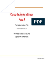 Álgebra Linear - aula09