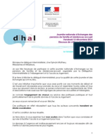 Journée nationale d’échanges des pensions de famille et résidences-accueil Vendredi 12 décembre 2014 