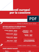 I fondi europei per la coesione