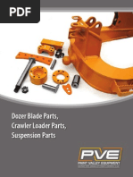 Dozer Blade Parts, Crawler Loader Parts, Suspension Parts