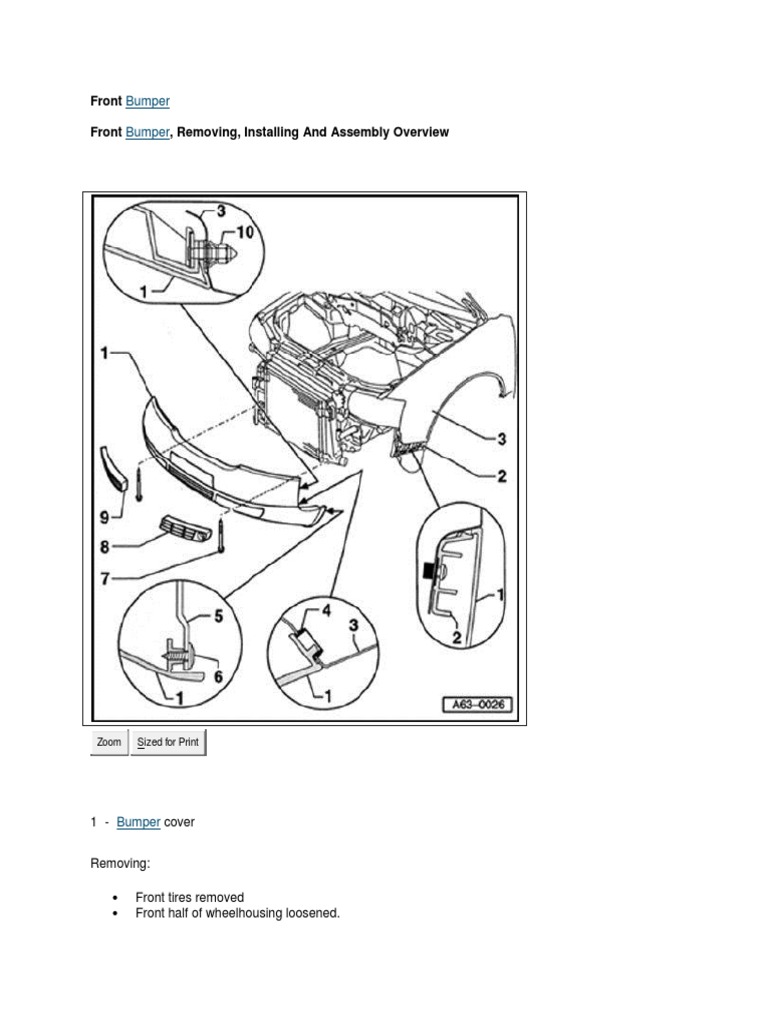 Front Bumper Installation Guide | PDF | Technology & Engineering