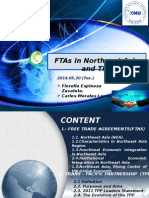 FTAs in Norteast Asia and TPP