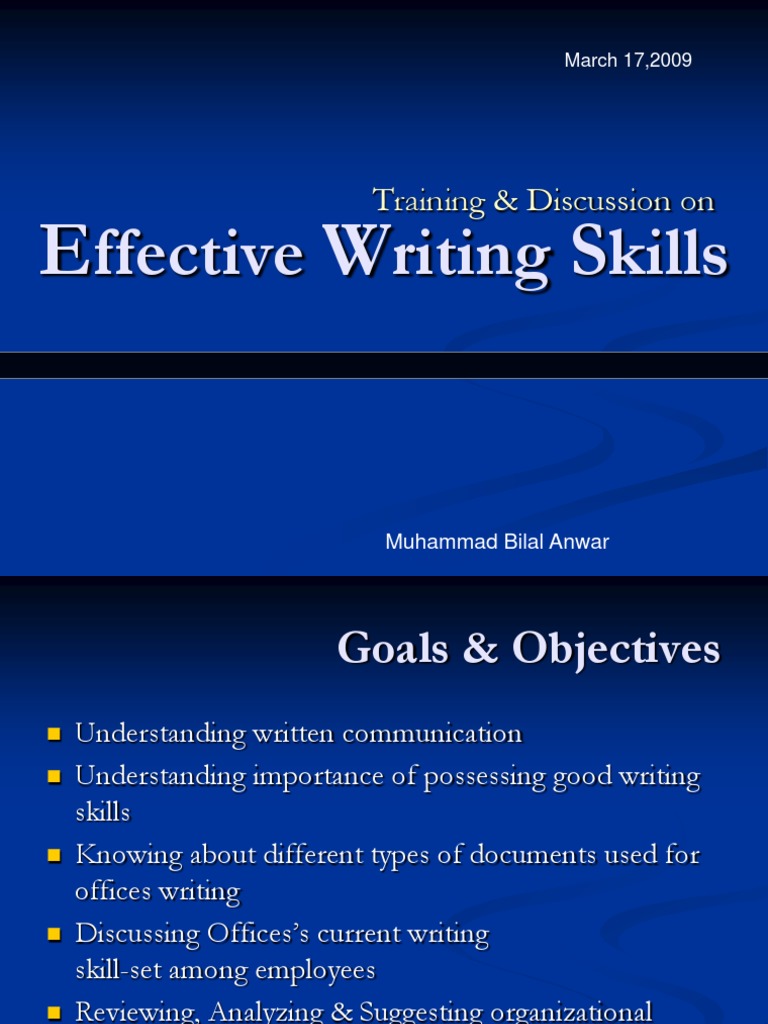 Business Writing Skills PDF Memorandum Email