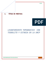 LEVANTAMIENTO TOPOGRAFICO Nuebo Mejorado