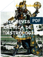 Revisión Crítica de La Astrología, Una - Sabadell