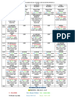 Walker Classroom Schedule 2014-15