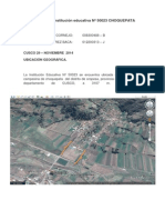 Diagnóstico de La Institución Educativa #000000