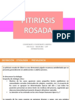 Pitiriasis Rosada y Versicolor
