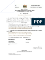 Prim-Ministru Vasile TARLEV Contrasemnează: Ministrul Finanţelor Mihail Pop Chişinău, 2 Ianuarie 2007. Nr.4