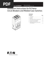 IL01209003E - Series C N-Frame Circuit Breaker and Molded Case Switches