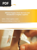 Agility Agility's EfficientSupplyChain