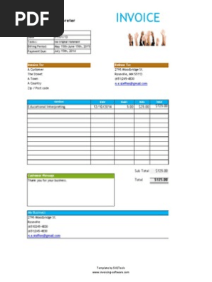 free invoice template