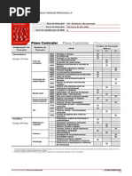 Plano Curricular Mesa Bar