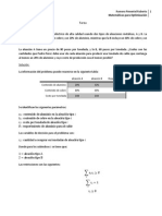 Programación Lineal (Excel Solver)