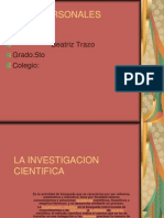 Investigacion Cientifica