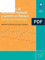 Desarrollo Humano y de Género en México