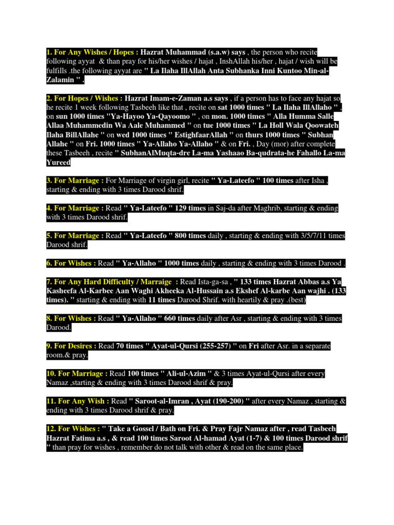 Dua S Pdf Islamism Prayer