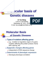 Wang - Molecular Basis of Genetic Diseases