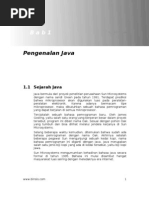 Download Tutorial Java Bab 1 by Rachmad Hakim S SN25041098 doc pdf